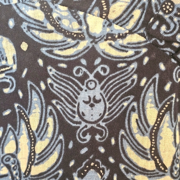 Caroline Constas Blue Dahlia Navy Deep V Open Back Maxi Dress NWT - Picture 10 of 11